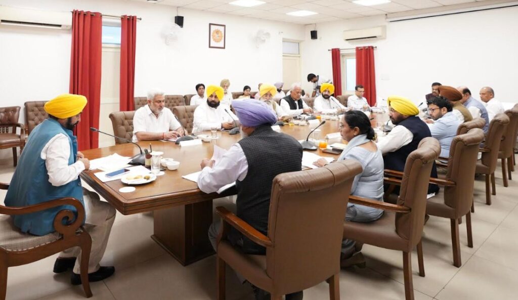 ਨੌਂ ਜ਼ਿਲ੍ਹਿਆਂ ਲਈ ਰਿਜ਼ਰਵੇਸ਼ਨ ਰੋਸਟਰ ਨੂੰ ਪ੍ਰਵਾਨਗੀ; ਘੱਗਰ ਅਤੇ ਸਤਲੁਜ ਦਰਿਆਵਾਂ ਦੇ ਆਲੇ-ਦੁਆਲੇ ਡੀਸਿਲਟਿੰਗ ਕਾਰਜਾਂ ਲਈ ਵੀ ਪ੍ਰਵਾਨਗੀ