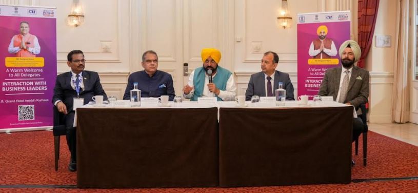 ਸੀਐਮ ਮਾਨ ਵੱਲੋਂ ਨਿਵੇਸ਼ ਨੂੰ ਉਤਸ਼ਾਹਤ ਕਰਨ ਤੇ ਕੌਮਾਂਤਰੀ ਸਹਿਯੋਗ ਲਈ ਆਲਮੀ ਪੱਧਰ ਉੱਤੇ ਹੰਭਲੇ ਜਾਰੀ ਪੰਜਾਬ ਨੂੰ ਦੁਨੀਆ ਭਰ ਵਿੱਚ ਬਿਹਤਰੀਨ ਨਿਵੇਸ਼ ਸਥਾਨ ਵਜੋਂ ਦਰਸਾਇਆ