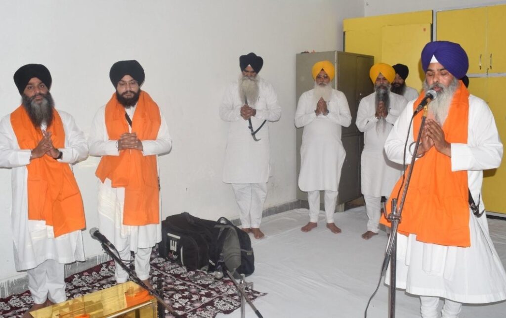 ਸ੍ਰੀ ਗੁਰੂ ਅਮਰਦਾਸ ਜੀ ਦੇ ਪ੍ਰਕਾਸ਼ ਪੁਰਬ ਸਬੰਧੀ ਗੁਰਦੁਆਰਾ ਸ੍ਰੀ ਮੰਜੀ ਸਾਹਿਬ ਵਿਖੇ ਸ੍ਰੀ ਅਖੰਡ ਪਾਠ ਸਾਹਿਬ ਦੇ ਪਾਏ ਭੋਗ