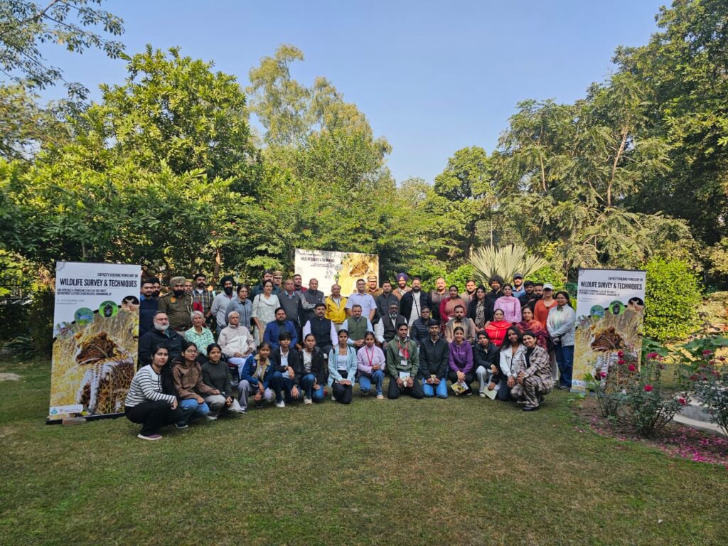 सुखना वन्यजीव अभयारण्य एवं चंडीगढ़ के वन क्षेत्रों में व्यापक वन्यजीव सर्वेक्षण सम्पन्न