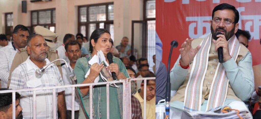 मुख्यमंत्री नायब सिंह सैनी ने लाडवा में जनसंवाद कार्यक्रम के दौरान 338 शिकायतों को सुना