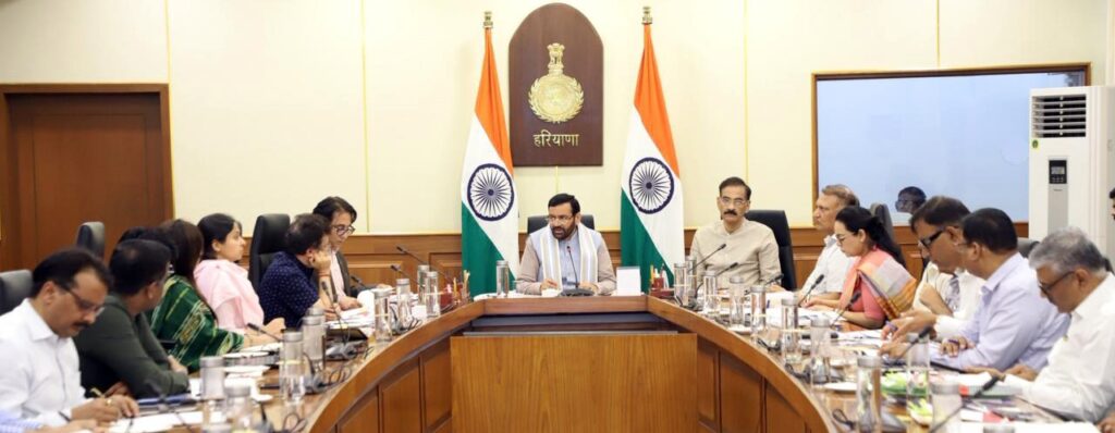 मुख्यमंत्री ने हरियाणा विजन-2047 के अंतर्गत जनस्वास्थ्य एवं अभियांत्रिकी विभाग के 5 वर्षों की कार्ययोजना की समीक्षा की