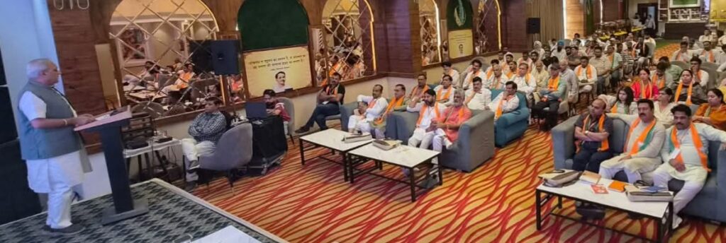 प्रधानमंत्री नरेंद्र मोदी और नायब सरकार की योजनाओं से हर वर्ग हो रहा है लाभान्वित:हरियाणा कैबिनेट मंत्री रणबीर गंगवा