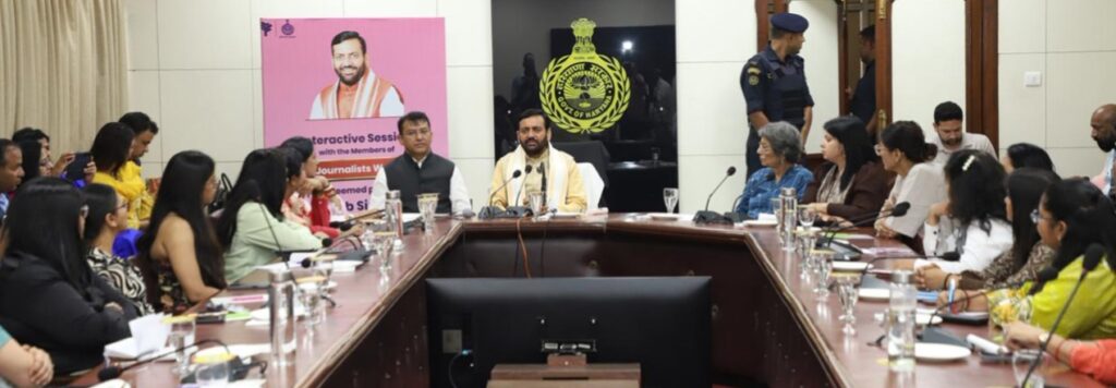 हरियाणा के मुख्यमंत्री नायब सिंह सैनी ने कहा- महिला, युवा, किसान और गरीब विकसित भारत के चार मजबूत स्तंभ, हरियाणा में महिला सशक्तिकरण के लिए सरकार लगातार कर रही काम