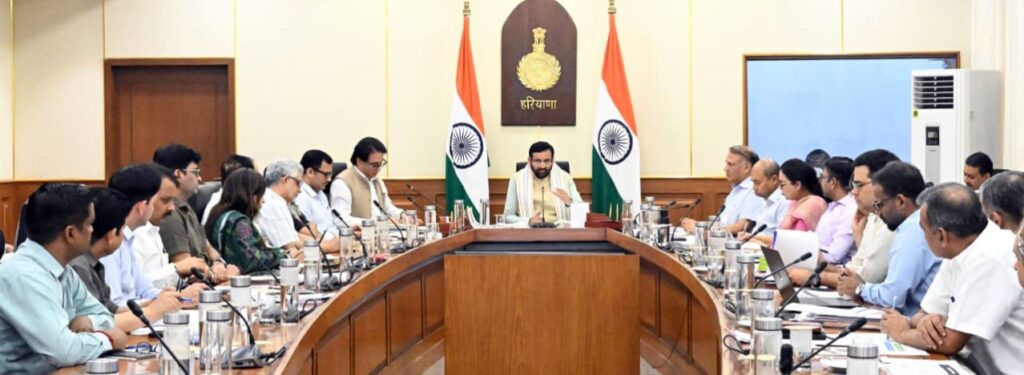 मुख्यमंत्री ने हरियाणा विजन-2047 के अंतर्गत खेल विभाग के अगले 5 वर्षों के रोडमैप व कार्ययोजना की समीक्षा बैठक में दिए विस्तृत दिशा-निर्देश
