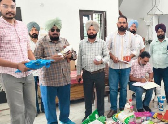 ਫ਼ਰੀਦਕੋਟ ਵਿੱਚ ਗ਼ੈਰ-ਕਾਨੂੰਨੀ ਖਾਦ ਅਤੇ ਕੀਟਨਾਸ਼ਕ ਯੂਨਿਟ ਦਾ ਪਰਦਾਫ਼ਾਸ਼, ਐਫ.ਆਈ.ਆਰ. ਦਰਜ