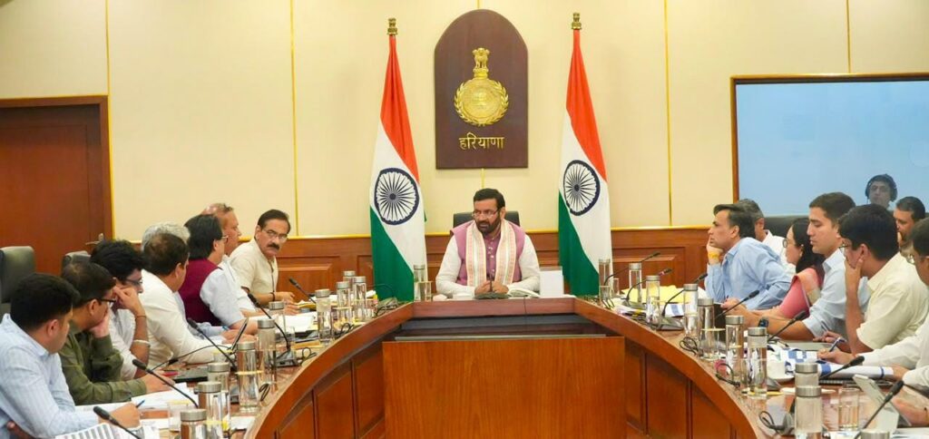 मुख्यमंत्री नायब सिंह सैनी ने हरियाणा विजन-2047 के तहत शहरी स्थानीय निकाय विभाग के अगले 5 साल के रोडमैप व कार्ययोजना की समीक्षा बैठक में दिए विस्तृत दिशा-निर्देश
