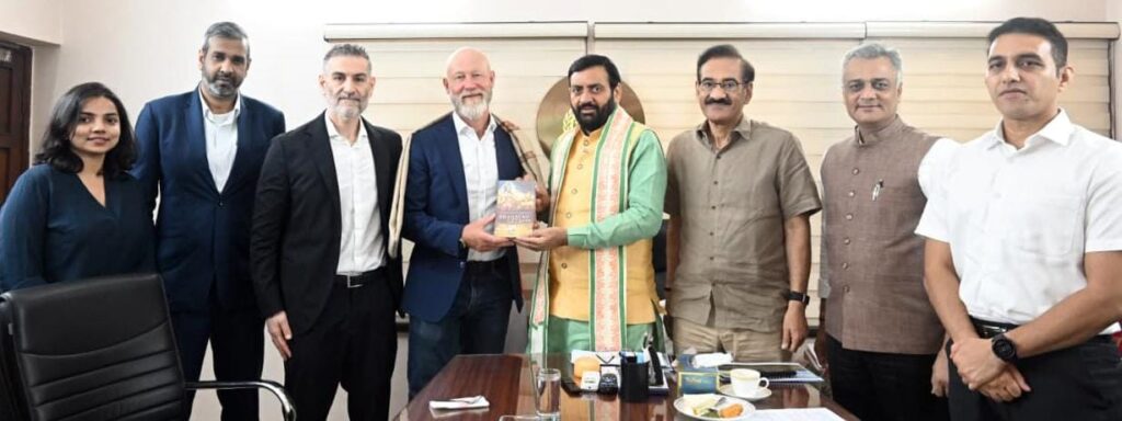 मुख्यमंत्री नायब सिंह सैनी से आइकिया इंडिया के सीईओ ने की मुलाकात