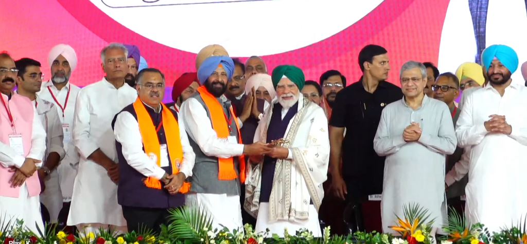ਜਲੰਧਰ ’ਚ ਪੀਐਮ ਮੋਦੀ ਨੇ 5,470 ਕਰੋੜ ਦੇ ਪ੍ਰਾਜੈਕਟਾਂ ਦਾ ਉਦਘਾਟਨ ਕੀਤਾ