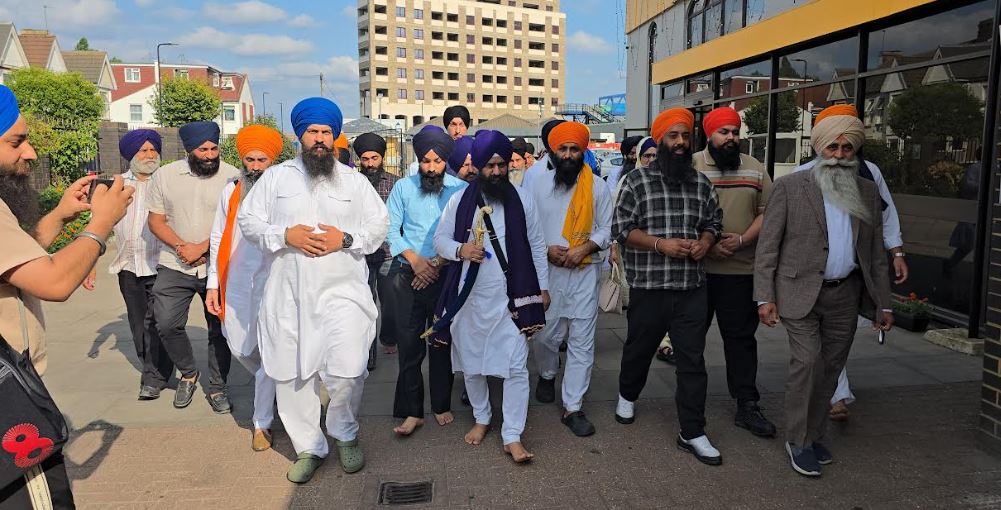 ਸਾਊਥਾਲ ’ਚ ਸਿੱਖ ਸੰਗਤ ਨੂੰ ਸੰਬੋਧਨ ਕਰਦਿਆਂ ਜਥੇਦਾਰ ਗੜਗੱਜ ਨੇ ਇਕਜੁੱਟਤਾ ਤੇ ਮੀਰੀ-ਪੀਰੀ ਦੇ ਸਿਧਾਂਤ ’ਤੇ ਦਿੱਤਾ ਜ਼ੋਰ