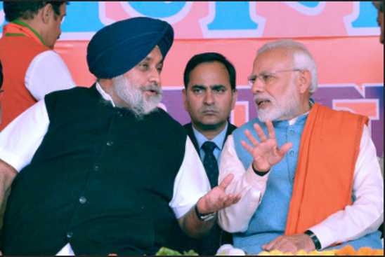 ‘ਵੱਡੇ ਭਰਾ’ ਦੀ ਭੂਮਿਕਾ ਨਿਭਾਉਂਦਿਆਂ ਭਾਜਪਾ ਅਤੇ ਅਕਾਲੀ ਦਲ ਵਿਚਾਲੇ ਗਠਜੋੜ ਨੂੰ ਲੱਗੀ ਮੋਹਰ