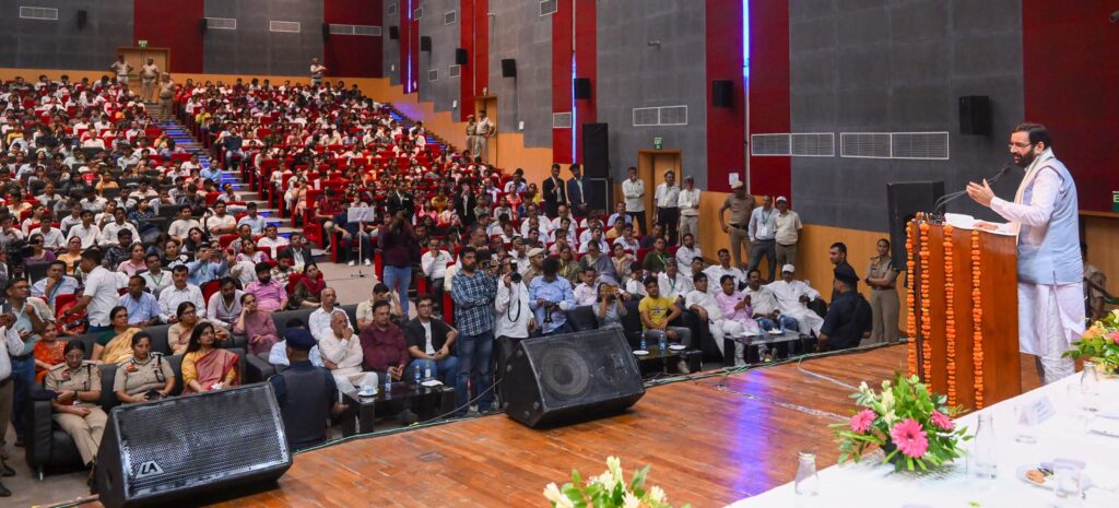 मुख्यमंत्री नायब सिंह सैनी ने दीनबंधु छोटू राम विज्ञान एवं प्रौद्योगिकी विश्वविद्यालय, मुरथल में क्षेत्रीय दक्षता विकास केंद्र का किया उद्घाटन