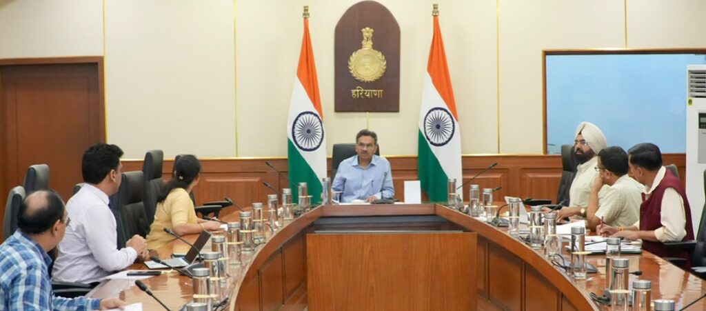 हरियाणा के मुख्य सचिव अनुराग रस्तोगी ने की टीबी कार्यक्रम की समीक्षा