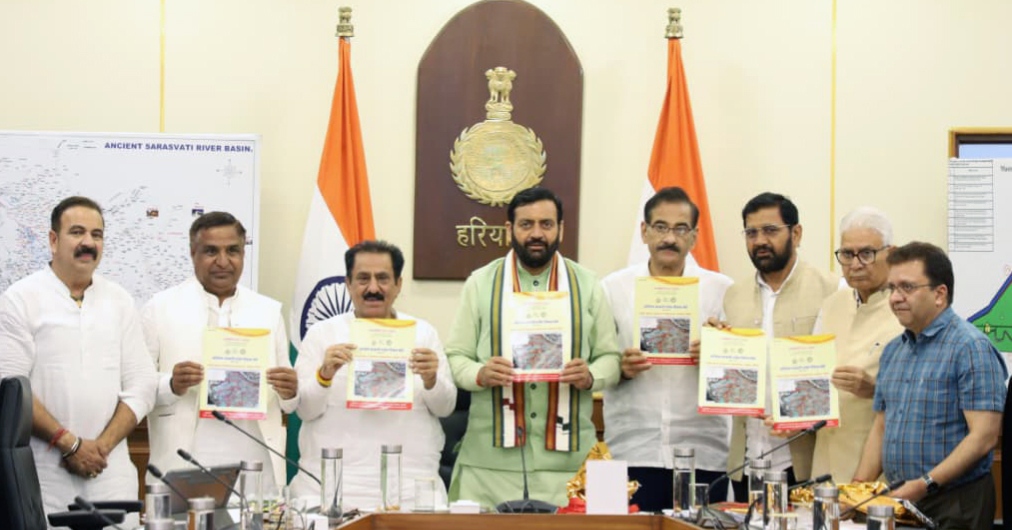 मुख्यमंत्री नायब सिंह सैनी ने हरियाणा सरस्वती धरोहर विकास बोर्ड की बैठक की अध्यक्षता की