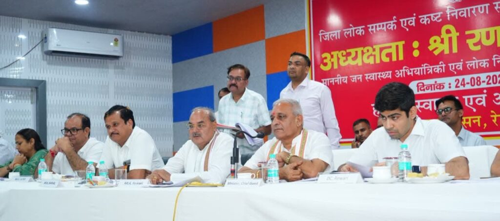 मशीन से सीवरेज लाइन साफ करवाने और जलभराव की समस्या का तुरंत हल करने के हरियाणा कैबिनेट मंत्री रणबीर गंगवा ने दिए निर्देश