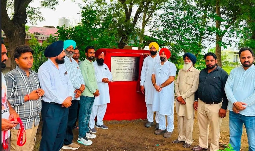 ਹਲਕਾ ਇੰਚਾਰਜ ਰਣਜੋਧ ਸਿੰਘ ਹਡਾਣਾ ਵੱਲੋਂ ਪਿੰਡ ਕੱਕੇਪੁਰ ’ਚ ਵਿਕਾਸ ਕਾਰਜਾਂ ਦੇ ਉਦਘਾਟਨ; ’ਸੱਥ ਮਿਲਣੀ’ ਦੌਰਾਨ ਸੁਣੀਆਂ ਲੋਕ ਸਮੱਸਿਆਵਾਂ