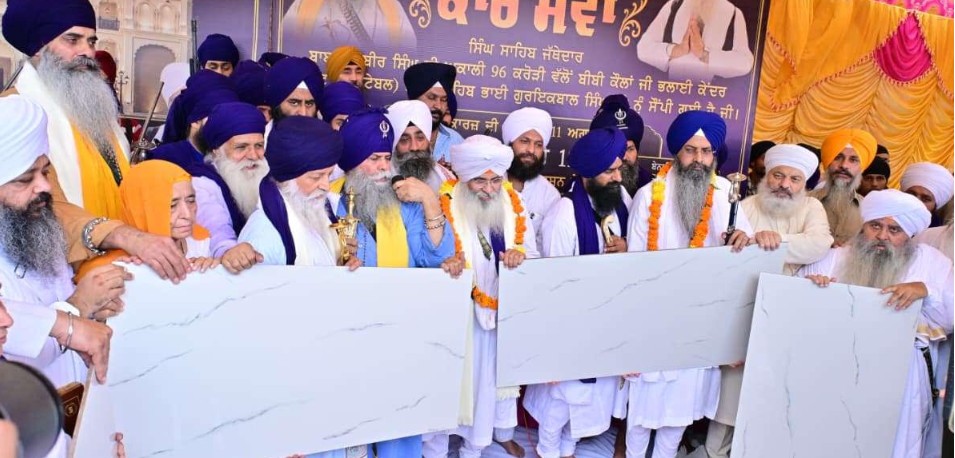ਕਾਰ ਸੇਵਾ ਰਾਹੀਂ ਤਿਆਰ ਹੋਵੇਗੀ ਸ਼ਹੀਦ ਅਕਾਲੀ ਬਾਬਾ ਫੂਲਾ ਸਿੰਘ ਜੀ ਨਿਵਾਸ:ਬਾਬਾ ਬਲਬੀਰ ਸਿੰਘ 96 ਕਰੋੜੀ