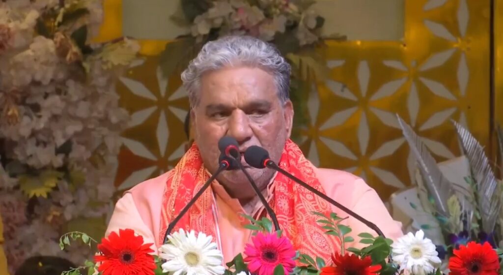 संत गुरु रविदास जी की शिक्षा मानवता, समरसता और सेवा का संदेश देती है : कृष्ण लाल पंवार