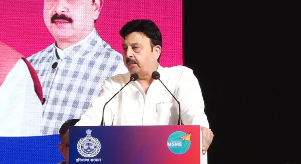 अर्थव्यवस्था में उद्योगों की महत्वपूर्ण भूमिका: हरियाणा कैबिनेट मंत्री राव नरबीर