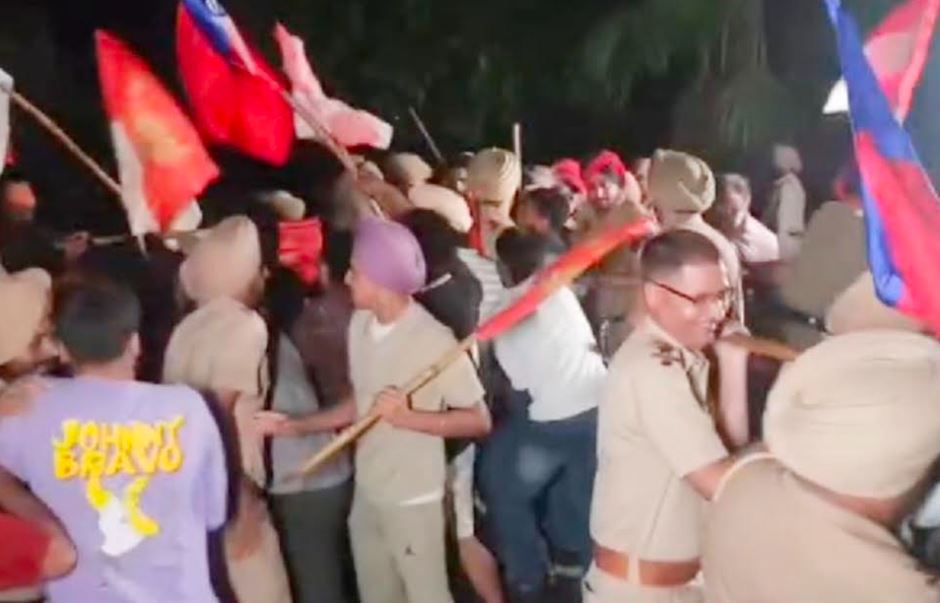 ਪੰਜਾਬੀ ਯੂਨੀਵਰਸਿਟੀ ਦੇ ਵਿਦਿਆਰਥੀਆਂ ਵੱਲੋਂ ‘ਜਾਗੋ’ ਮਾਰਚ ਸਮੇਂ ਪੁਲੀਸ ਤੇ ਵਿਦਿਆਰਥੀਆਂ ਵਿਚਾਲੇ ਝੜਪ