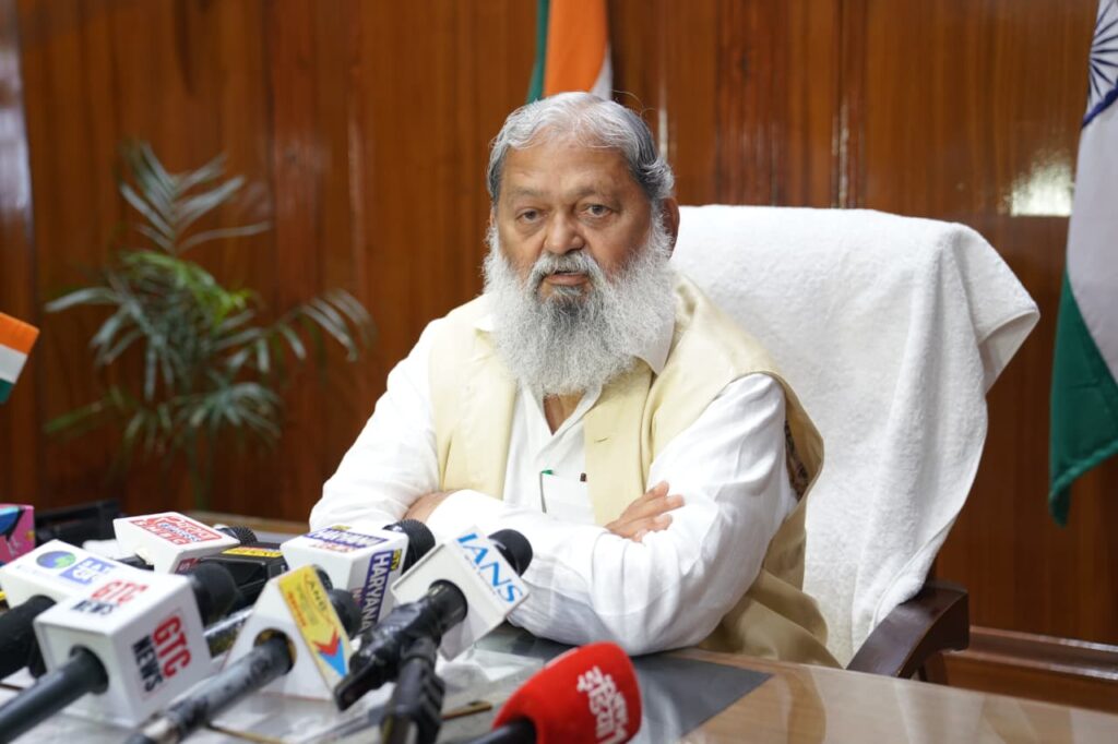 कांग्रेस नेता दीपेंद्र हुड्डा के बयान से कांग्रेस का असली चेहरा सामने आया- ऊर्जा मंत्री अनिल विज