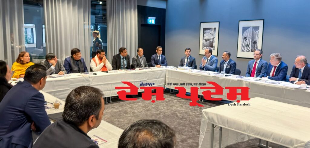 मुख्यमंत्री नायब सिंह सैनी ने स्वीडन सरकार के अंतरराष्ट्रीय विकास सहयोग एवं विदेश व्यापार मंत्री बेंजामिन दौसा से की महत्वपूर्ण मुलाकात