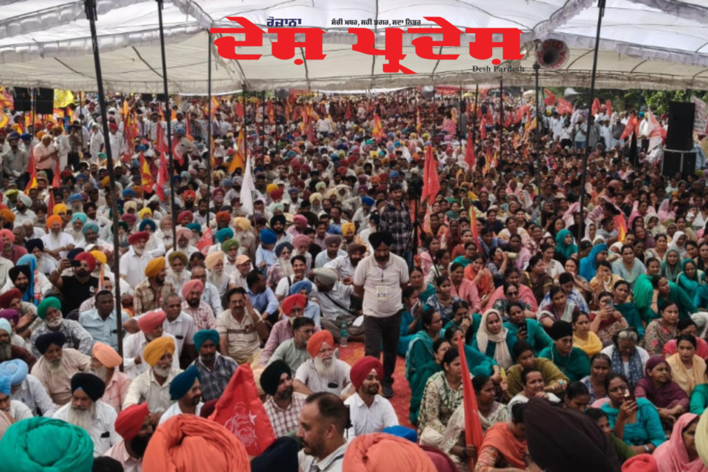 ਮੁਲਾਜ਼ਮਾਂ ਅਤੇ ਪੈਨਸ਼ਨਰਾਂ ਨੇ ਵੱਡੀ ਰੈਲੀ ਕਰਕੇ ਪੰਜਾਬ ਸਰਕਾਰ ਨੂੰ ਦਿੱਤੀ ਮੁੜ ਚੁਣੌਤੀ